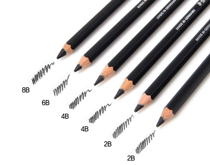 Bút chì Staedtler Mars Lumograph Black, chì lẻ